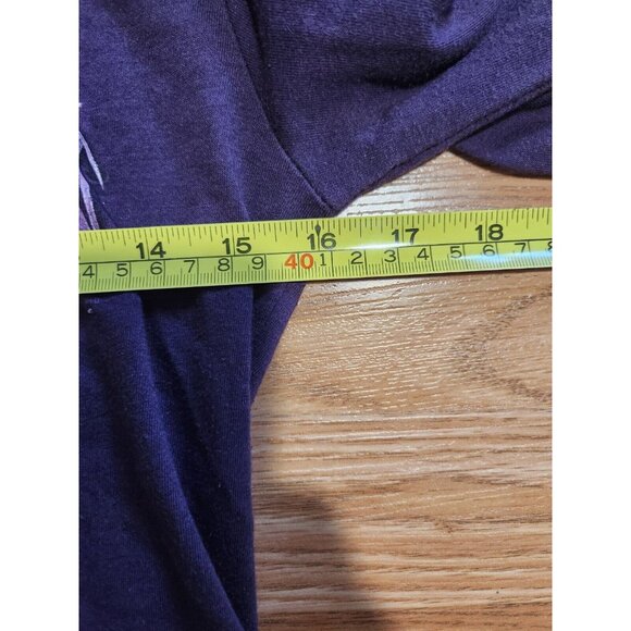 Harley Davidson Women Long Sleeves T-Shirt Purple Size Large Quebec Local Dealer - Picture 8 of 10